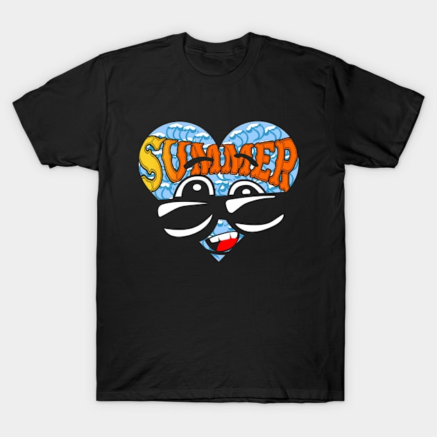 Summer T-Shirt by MckinleyArt